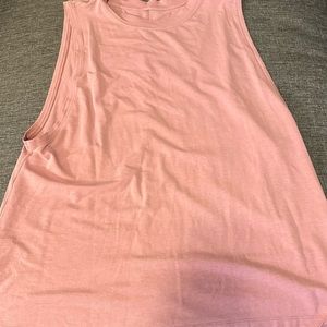 lululemon pink / coral all yours tank
